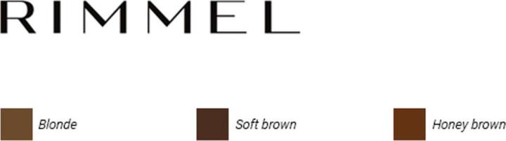 Image du produit Rimmel London Stylo BROW PRO MICRO PRECISION #002-marron miel (002 Marron miel)