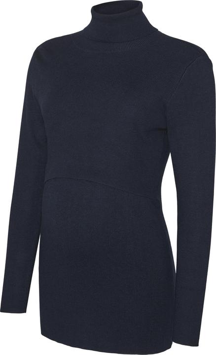 Image du produit Mamalicious Col roulé Manches côtelées Pull-over Haut tricoté (L)