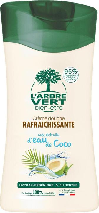 L'arbre vert Öko Duschcreme Erfrischendes Kokoswasser (250 ml)