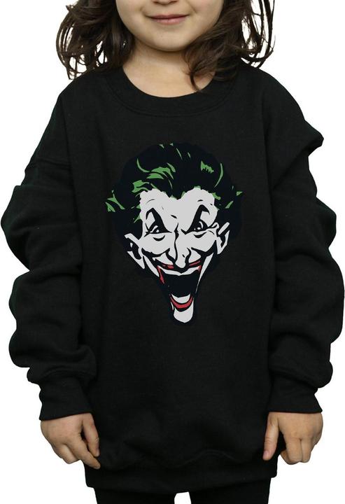 Image du produit - Sweat THE JOKER BIG FACE - Fille (140, 146)