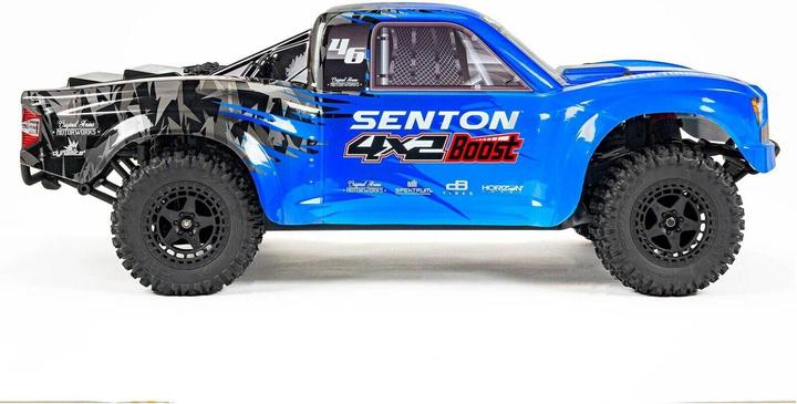 Immagine prodotto Arrma Camion Short Course Senton 4x2 Boost Mega, Blu RTR, 1:10 (RTR pronto all'uso)
