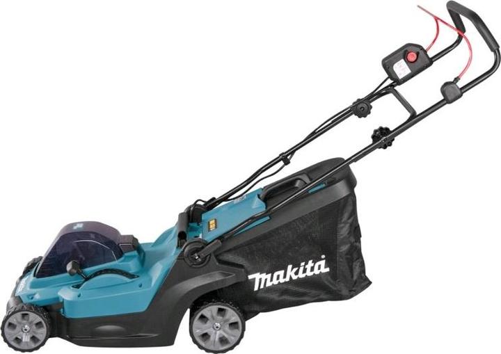 Image du produit Makita LM003GM102 Tondeuse à gazon sans fil avec batterie et chargeur 40V Largeur de coupe (max.) 38cm (Fonctionnement sur batterie)