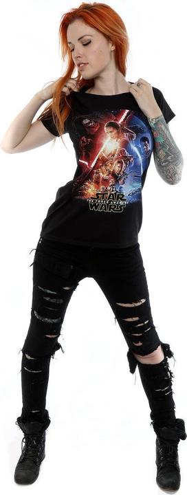 Produktbild Star Wars Force Awakens Poster TShirt (L)