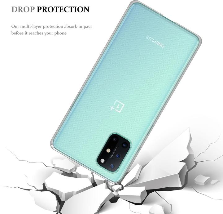 Actual product image Cadorabo TPU Ultra Slim AIR Cover (OnePlus 8T)