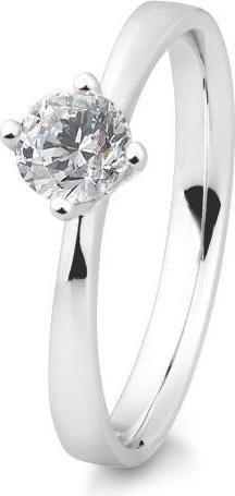 Actual product image Breuning RING - 4-piece prong setting (57, 750/18 K Gold)