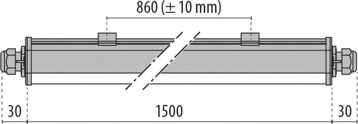 Image du produit PiL Luminaire tubulaire à LED (7556 lm)