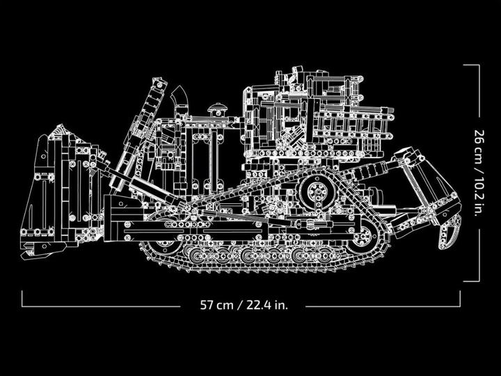 Image du produit LEGO Bulldozer D11 Cat (42131, LEGO Technic)