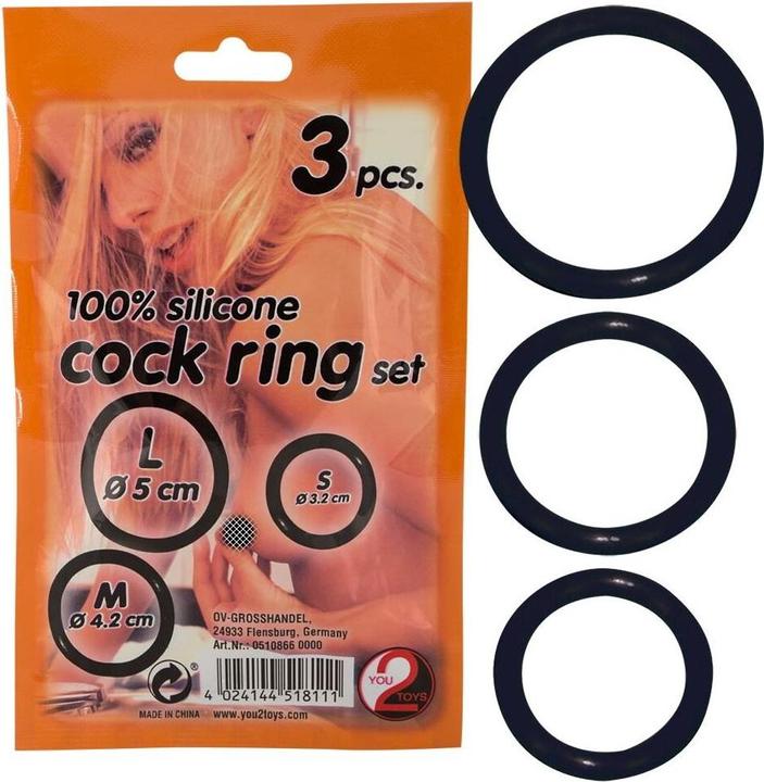 Produktbild You2Toys Penisringe-Trio (5 cm)