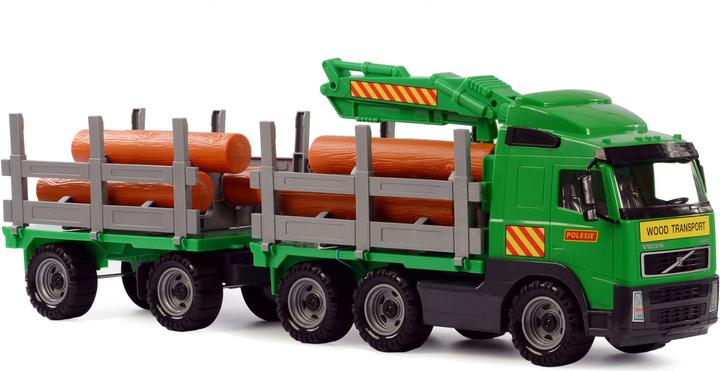 Produktbild Polesie Volvo Holztransporter LKW mit Anhänger