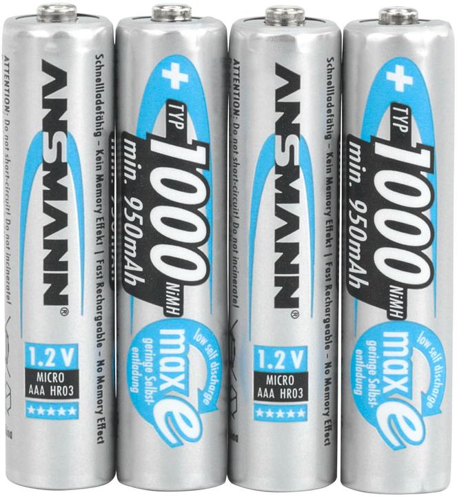 Produktbild Ansmann AAA (4 Stk., AAA, 950 mAh)