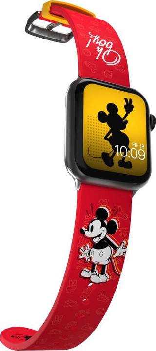 Produktbild Moby Fox Disney bracelet pour smartwatch Mickey Mouse Vintage Icon (Edelstahl, Silikon)