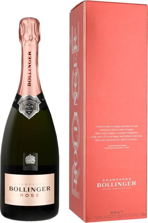 Image du produit Champagne Bollinger Rosé Brut (1 x 75 cl)