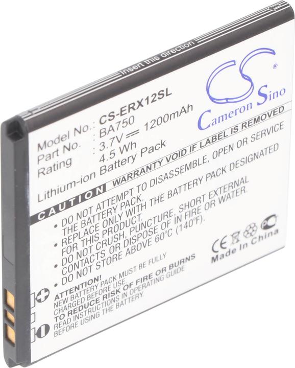 Image du produit Sony Batterie Xperia arc Batterie BA750 Xperia X12