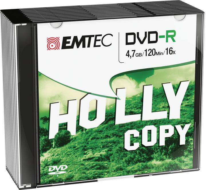 Emtec DVD-R 4,7GB 16x Slim (10) (10 x)