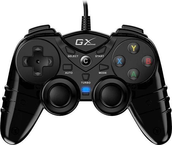 Actual product image Genius Gx-17uv USB Gamepad black (PS3, PC)