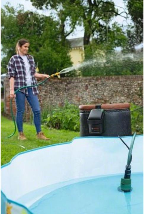 Produktbild Bosch Home & Garden GardenPump 18V-2000 (Regenfasspumpe)
