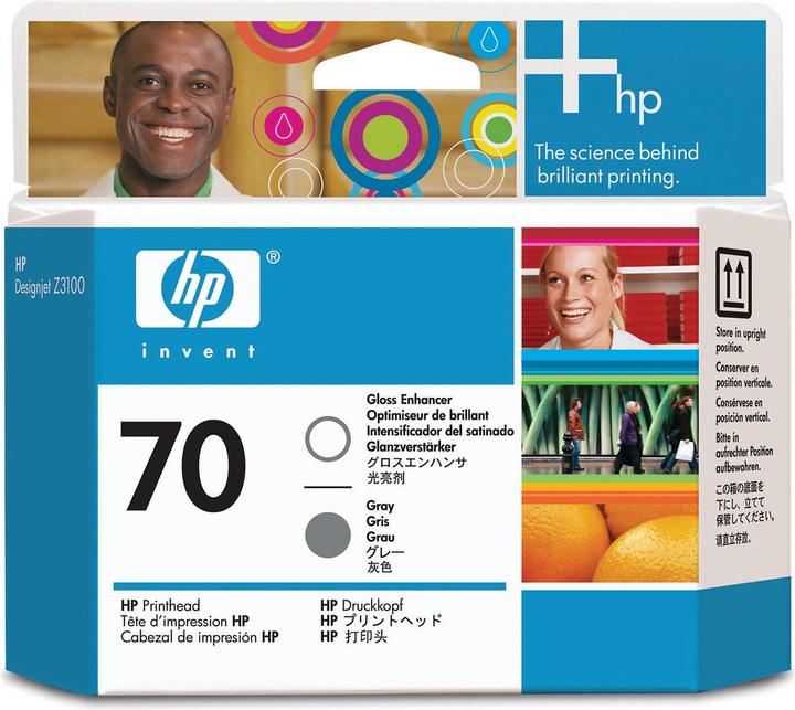 Actual product image HP 70 (GY)