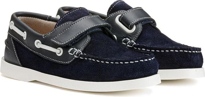 Actual product image La Redoute Collections Boat shoes with velcro fastening (30)