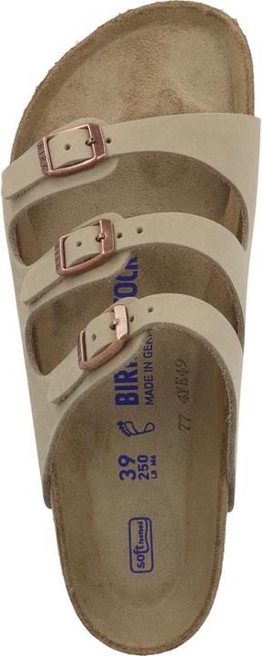 Actual product image Birkenstock Florida SFB geöltes Nubukleder Weichbettung normal - 66003 (38)