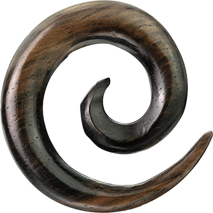 Image du produit Star Piercing Spirale d'extension en ébène (Organique, sans laiton)