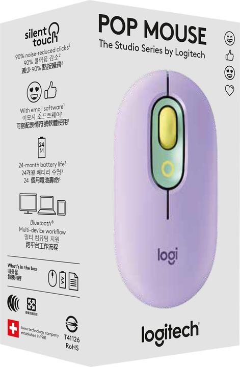 Image du produit Logitech Pop Mouse (Sans fil)