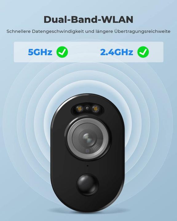 Produktbild Reolink Argus Series B330+Solar Panel+64GB SD Card-5MP (2560 x 1440 Pixels)