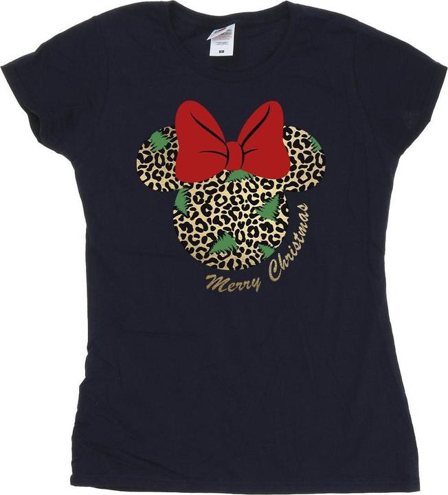 Produktbild Disney Minnie Mouse Leopard Christmas TShirt (L)