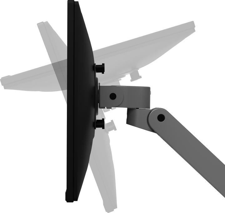 Actual product image Ergotron LX PRO ARM SINGLE DISPLAY DESK MOUNT darkgrey (Table, 34.02")