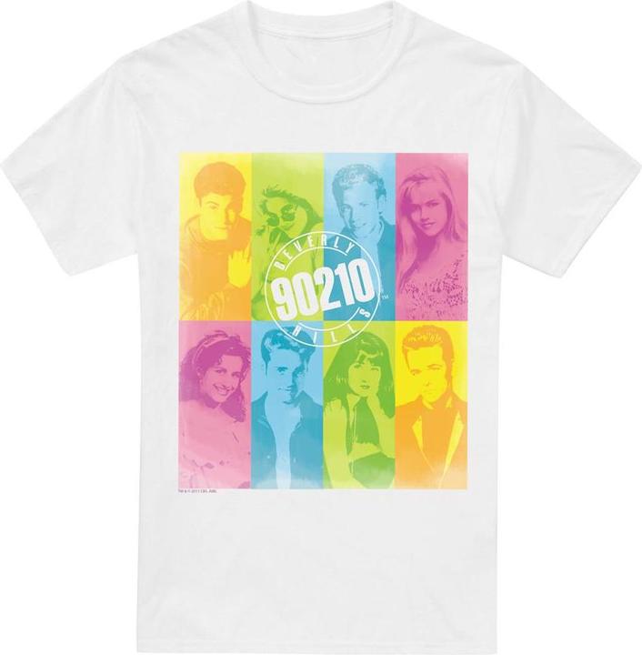 Immagine prodotto 90210 Color Block of Friends Maglietta Uomo (L)