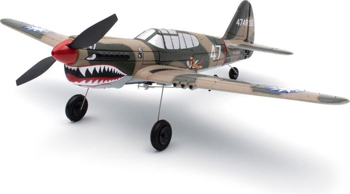 Modster MDX P-40 Warhawk 400mm Elektromotor Warbird RTF inkl. 6-Achs-Fluglagenstabilisierung (Warbird)