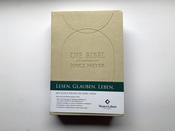 Image du produit Die Bibel mit Impulsen von Joyce Meyer, Kunstlederausgabe (Allemand, Joyce Meyer, 2024)
