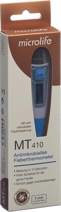 Microlife Antimikrobielles Thermometer MT410 (1 Stk) (Berührungslos)