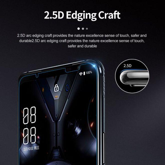 Actual product image Nillkin H+ PRO protective glass (1 Piece, Asus ROG Phone 5)
