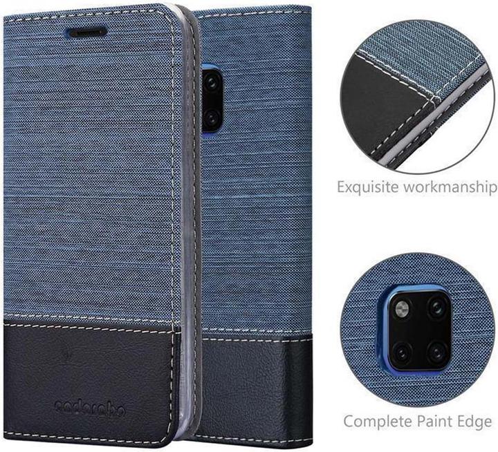 Produktbild Cadorabo Book Jeans Optik Cover (Huawei Mate 20 Pro)