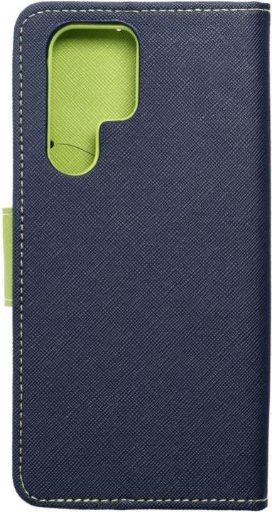 Produktbild Fancy Book Buchtasche OEM für SAMSUNG S22 ULTRA navy / lime (Samsung Galaxy S22 Ultra)