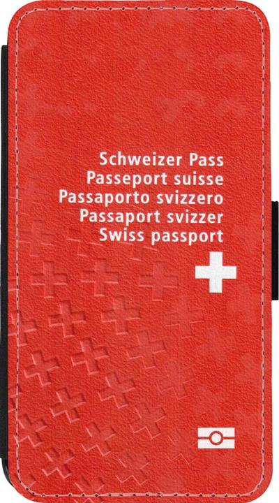Produktbild PhoneLook Hülle Wallet schwarz Swiss Passport (Apple iPhone 13 mini)