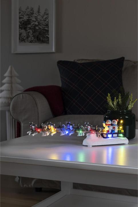 Actual product image Konstsmide Snowman with sledge