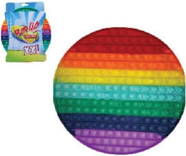Produktbild NoName Plop it - Fidget Game - Regenbogen rund XXL 30 cm