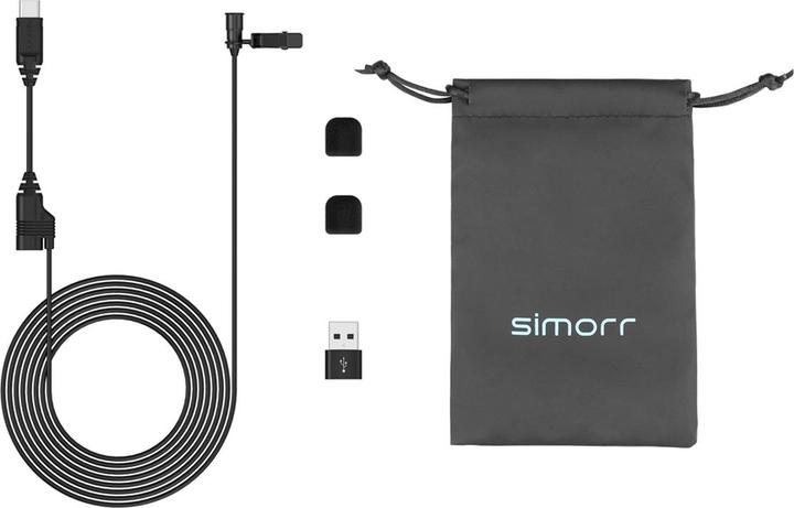 Actual product image Simorr Wave L2 Microphone Type-C - 3385