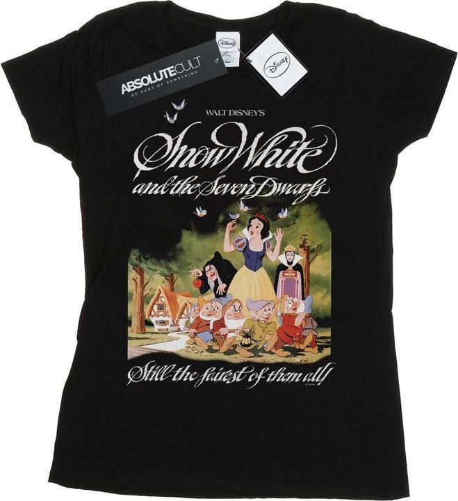 Actual product image Disney Womens/Ladies Snow White And The Seven Dwarfs Cotton T-Shirt (M)