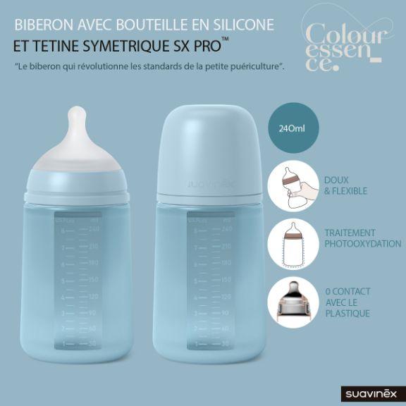 Image du produit Suavinex Biberon 250ml silicone terracotta (250 ml)