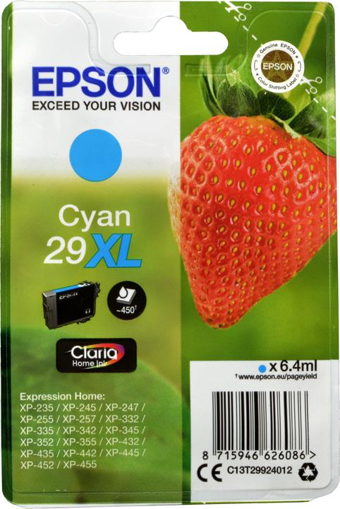 Immagine prodotto Epson 29XL Claria Home (C)