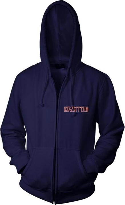 Image du produit Led Zeppelin Adulte Photo Full Zip Hoodie (M)