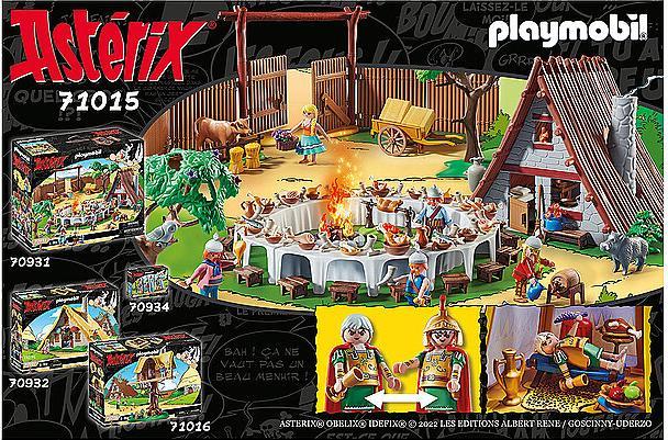 Actual product image Playmobil Leader tent with generals (71015, Playmobil Asterix)