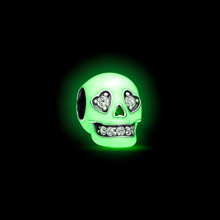 Produktbild Pandora Glow in the dark Funkelnder Totenkopf (Sterling Silber 925)