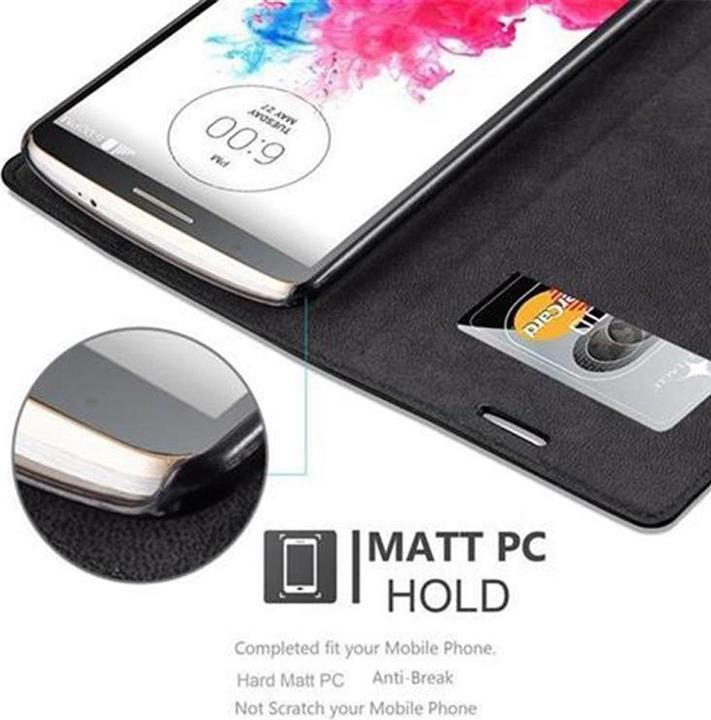 Produktbild Cadorabo Book Invisible Magnet Cover (LG G3)