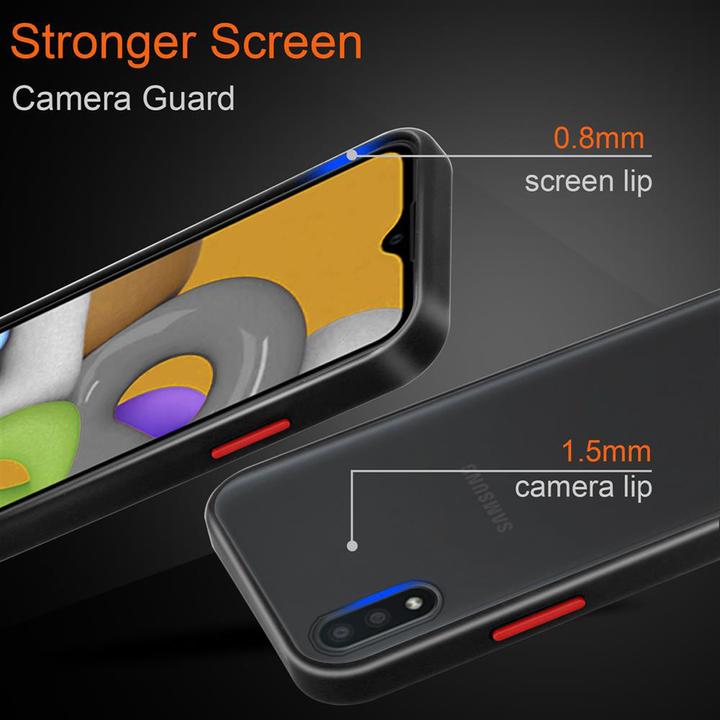Productafbeelding Cadorabo Hybride matte hoes (Samsung Galaxy A01)