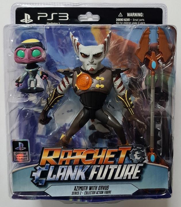 Actual product image DC Direct Ratchet & Clan Future Series 2 Action Figures Azimuth with Orvus
