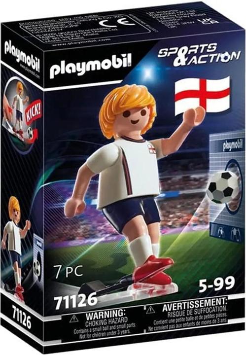 Immagine prodotto Playmobil Sports&Action - Calciatore Inghilterra (71126)