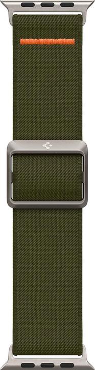 Produktbild Spigen Fit Lite Band für Apple Watch Series 42, 44, 45, 49 mm - khaki (42 mm, 44 mm, 45 mm, 49 mm, Nylon, Fabric, Stainless Steel)